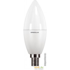 Светодиодная лампа Ergolux LED C35 E14 9 Вт 6500 К 13169