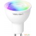 Светодиодная лампочка Yeelight Smart Bulb W1 Multicolor YLDP004-A GU10 4.5 Вт. Фото №1