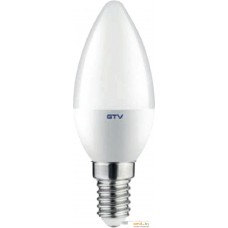 Светодиодная лампа GTV C30B E14 5 Вт 3000 К LD-SMGC30B-50-E