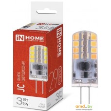 Светодиодная лампочка In Home LED-JC 3Вт 12В G4 4000К 290лм 4690612036021