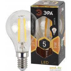 Светодиодная лампочка ЭРА F-LED P45-5W-827-E14 Б0043437