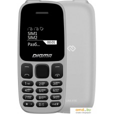 Кнопочный телефон Digma Linx A106 (серый)