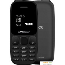 Кнопочный телефон Digma Linx A106 (черный)