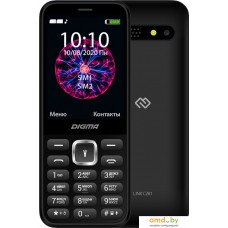 Кнопочный телефон Digma Linx C281 (черный)