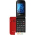 Кнопочный телефон Maxvi E8 (красный). Фото №1