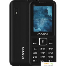 Кнопочный телефон Maxvi K21 (черный)