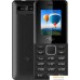 Кнопочный телефон Itel IT2163N (черный). Фото №1