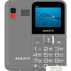 Кнопочный телефон Maxvi B200 (серый)