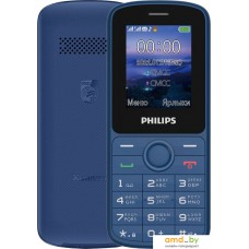 Кнопочный телефон Philips Xenium E2101 (синий)