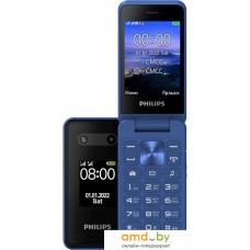 Кнопочный телефон Philips Xenium E2602 (синий)