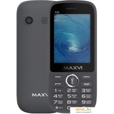 Кнопочный телефон Maxvi K20 (серый)