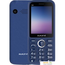 Кнопочный телефон Maxvi K32 (синий)