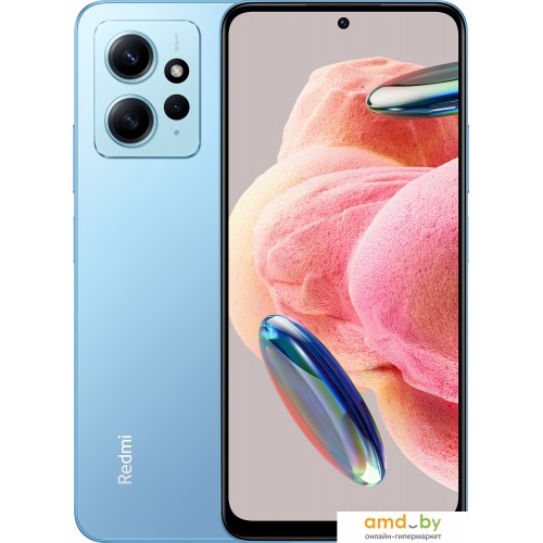 Смартфон Xiaomi Redmi Note 12 6GB/128GB с NFC международная версия (ледяной синий)