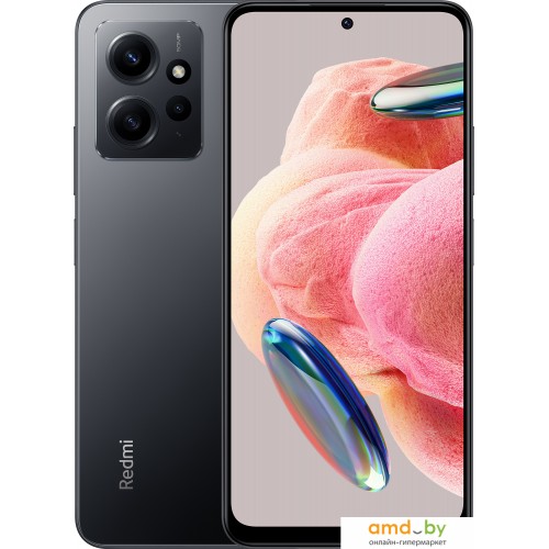 Смартфон Xiaomi Redmi Note 12 6GB/128GB с NFC международная версия (серый оникс)