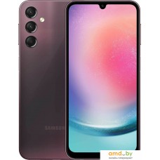 Смартфон Samsung Galaxy A24 SM-A245F/DSN 6GB/128GB (бордовый)