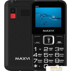 Кнопочный телефон Maxvi B200 (черный)