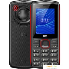 Кнопочный телефон BQ-Mobile BQ-2452 Energy (черный/красный)