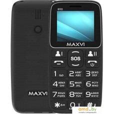 Кнопочный телефон Maxvi B110 (черный)