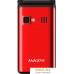Кнопочный телефон Maxvi E9 (красный). Фото №7