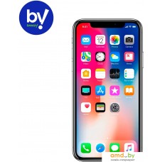 Смартфон Apple iPhone X 64GB Восстановленный by Breezy, грейд A (серебристый)