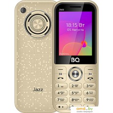 Кнопочный телефон BQ-Mobile BQ-2457 Jazz (золотистый)