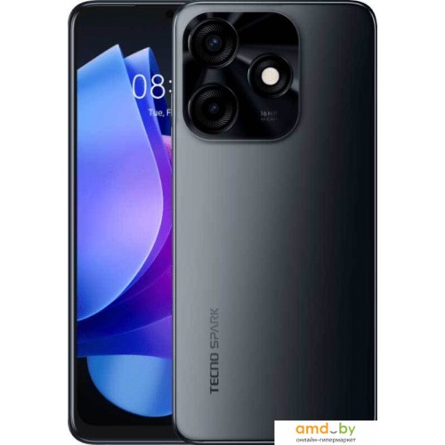 Смартфон Tecno Spark 10C 4GB/128GB (черный)