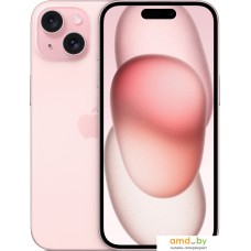 Смартфон Apple iPhone 15 256GB (розовый)