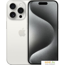 Смартфон Apple iPhone 15 Pro Dual SIM 256GB (белый титан)