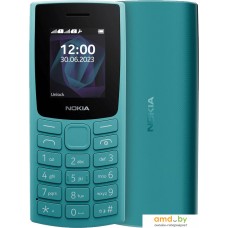 Кнопочный телефон Nokia 105 (2023) Dual SIM TA-1557 (бирюзовый)