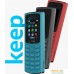Кнопочный телефон Nokia 105 (2023) Dual SIM TA-1557 (красный). Фото №2