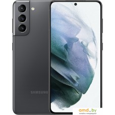 Смартфон Samsung Galaxy S21 5G SM-G991U 8GB/128GB Восстановленный by Breezy, грейд A (серый фантом)