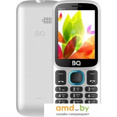 Мобильный телефон BQ-Mobile BQ-2440 Step L+ (белый/голубой)