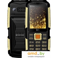 Мобильный телефон BQ-Mobile BQ-2430 Tank Power (черный/золотистый)