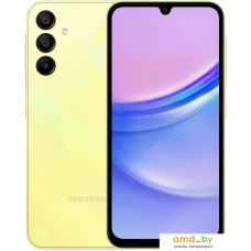 Смартфон Samsung Galaxy A15 6GB/128GB (желтый, без Samsung Pay)