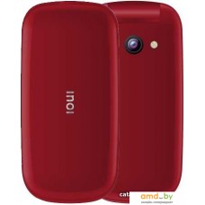 Кнопочный телефон Inoi 108R (красный)
