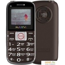 Мобильный телефон Maxvi B8 (коричневый)