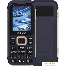 Мобильный телефон Maxvi T2 (темно-синий)