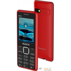 Мобильный телефон Maxvi X650 (красный)