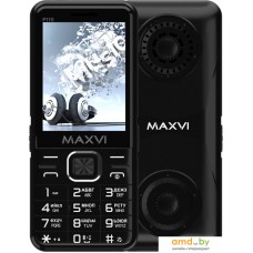 Кнопочный телефон Maxvi P110 (черный)