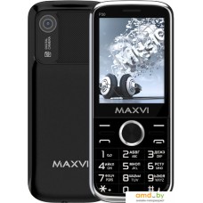 Кнопочный телефон Maxvi P30 (черный)