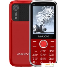 Кнопочный телефон Maxvi P30 (красный)