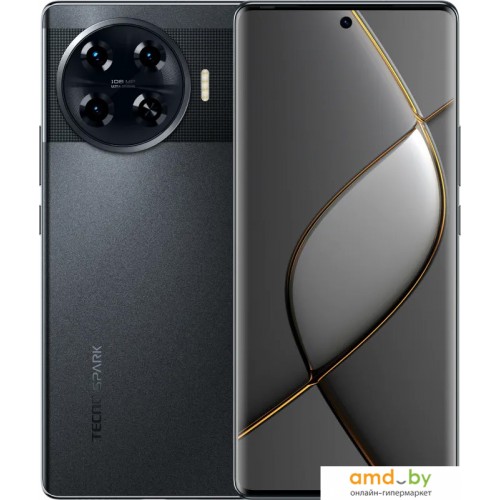 Смартфон Tecno Spark 20 Pro+ 8GB/256GB (черная орбита)