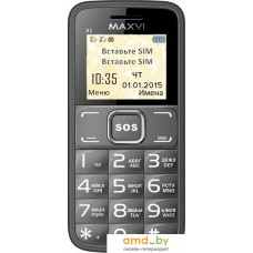 Мобильный телефон Maxvi B2 Grey