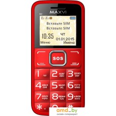 Мобильный телефон Maxvi B2 Red