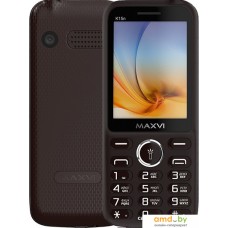 Мобильный телефон Maxvi K15n (коричневый)