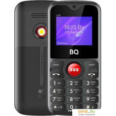 Кнопочный телефон BQ BQ-1853 Life (черный/красный)