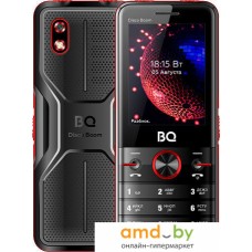 Кнопочный телефон BQ BQ-2842 Disco Boom (красный)