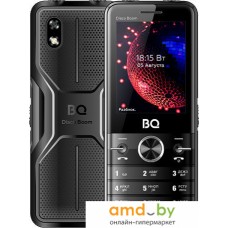 Кнопочный телефон BQ BQ-2842 Disco Boom (черный)