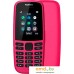 Мобильный телефон Nokia 105 (2019) Single SIM (розовый). Фото №1