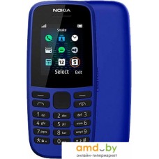 Мобильный телефон Nokia 105 (2019) Single SIM (синий)